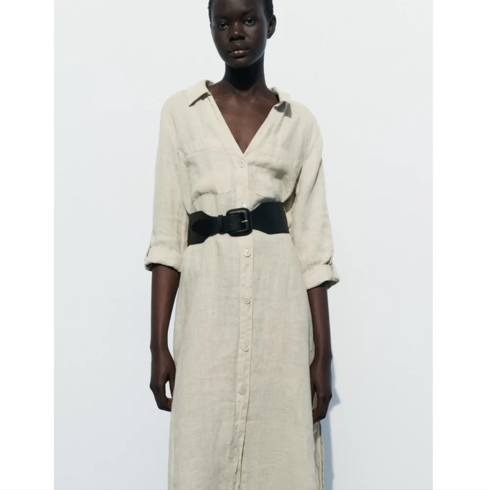 ZARA WOVEN COMBINATION BELT SIZE 30 - Picture 2 of 6